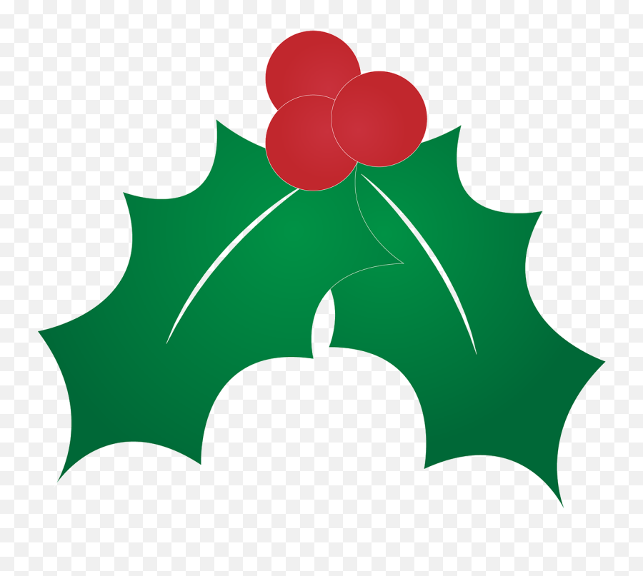 Holly Leaves Christmas Holiday Plant - Hojas De Navidad Png Emoji,Christmas Emoticons Copy And Paste
