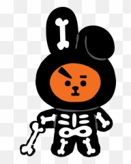 Line Friends Creator - Bt21 De Halloween Para Dibujar Emoji