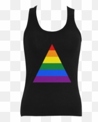Rainbow Flag Tank Top - Active Emoji