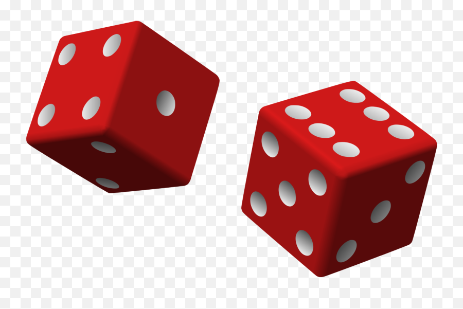 Two Red Dice 01 - Dice Clip Art Emoji,Zero Two Emoji