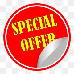Special Offer Sticker Price Discount - Transparent Emoji