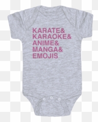 Japan Baby Onesies - Active Shirt Emoji,Karate Emojis