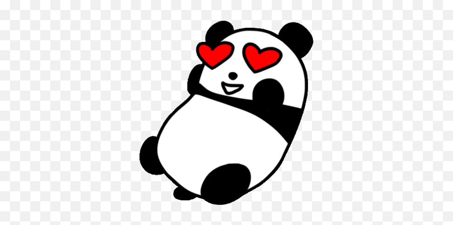 Top Panda Bear Stickers For Android Ios - Dance Transparent Panda Gif Emoji,Panda Emoji