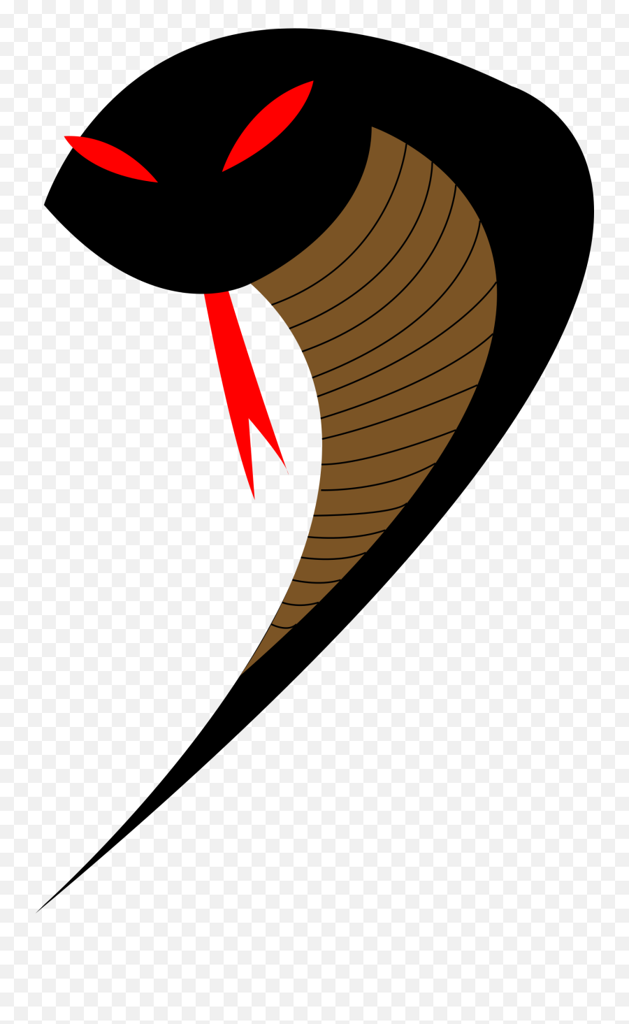 Evil Dark Cobra Vector Clipart Image - Snake Tongue Clipart Emoji,Trump Emoji