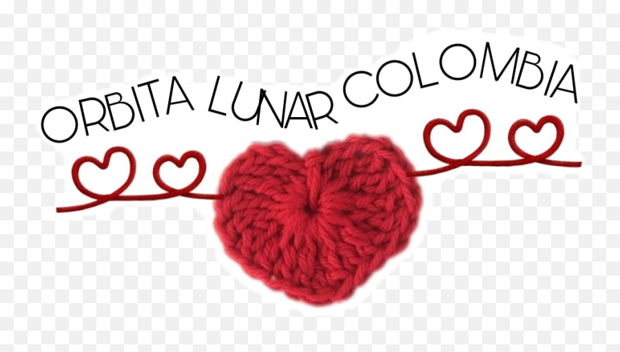 Crochet Orbitalunarcolombia - Heart Emoji,Crochet Emoji