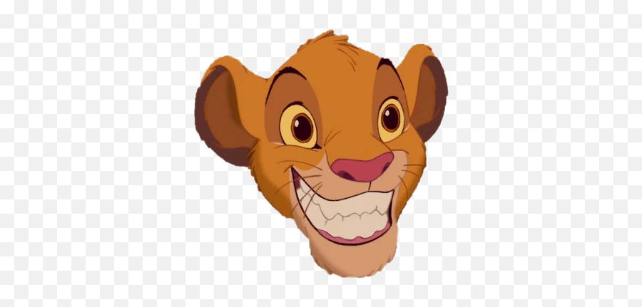 The Lion Stickers Set For Telegram - Lion King Simba Happy Emoji,Lion King Emoji