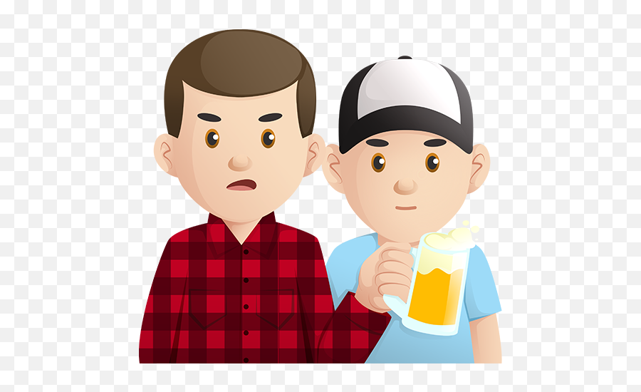 Forbidden Emoji - Cartoon,Emoji Eating Popcorn