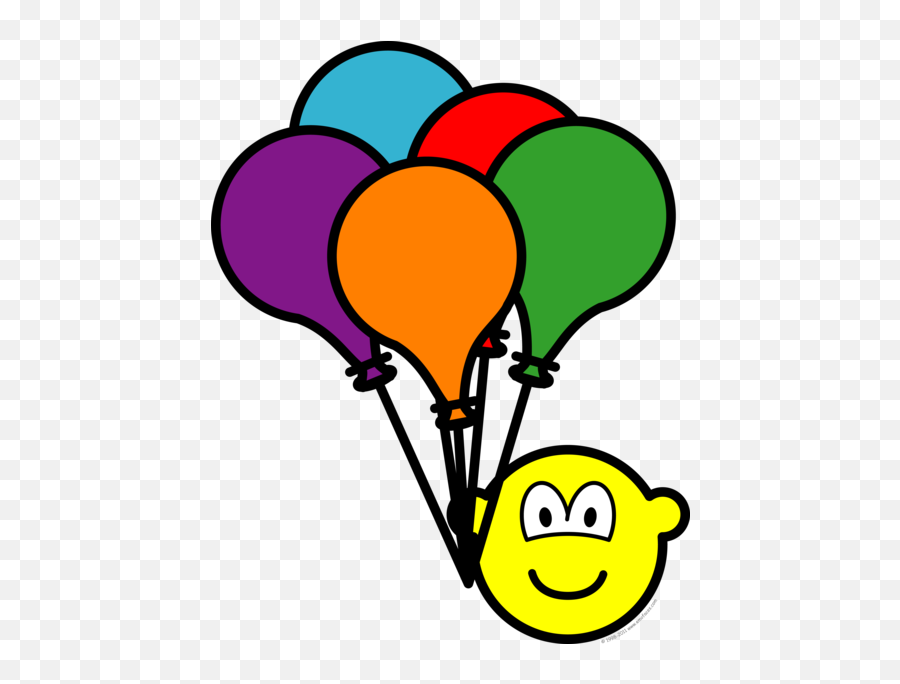 Party Balloons Buddy Icon Buddy Icons Emofacescom - Balloons Emoticon Emoji,Hot Emoticons