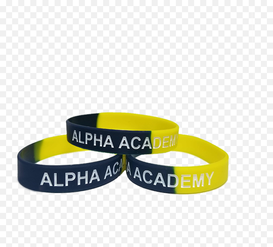 Alpha Academy Silicone Band - Bracelet Emoji,Alpha Emoji