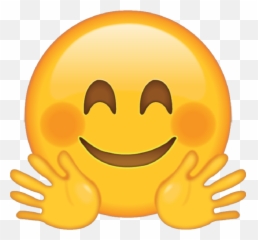 Face Huggingface Huggingfaceemoji Emoji - Happy Face Emoji,Anime Face Emoji
