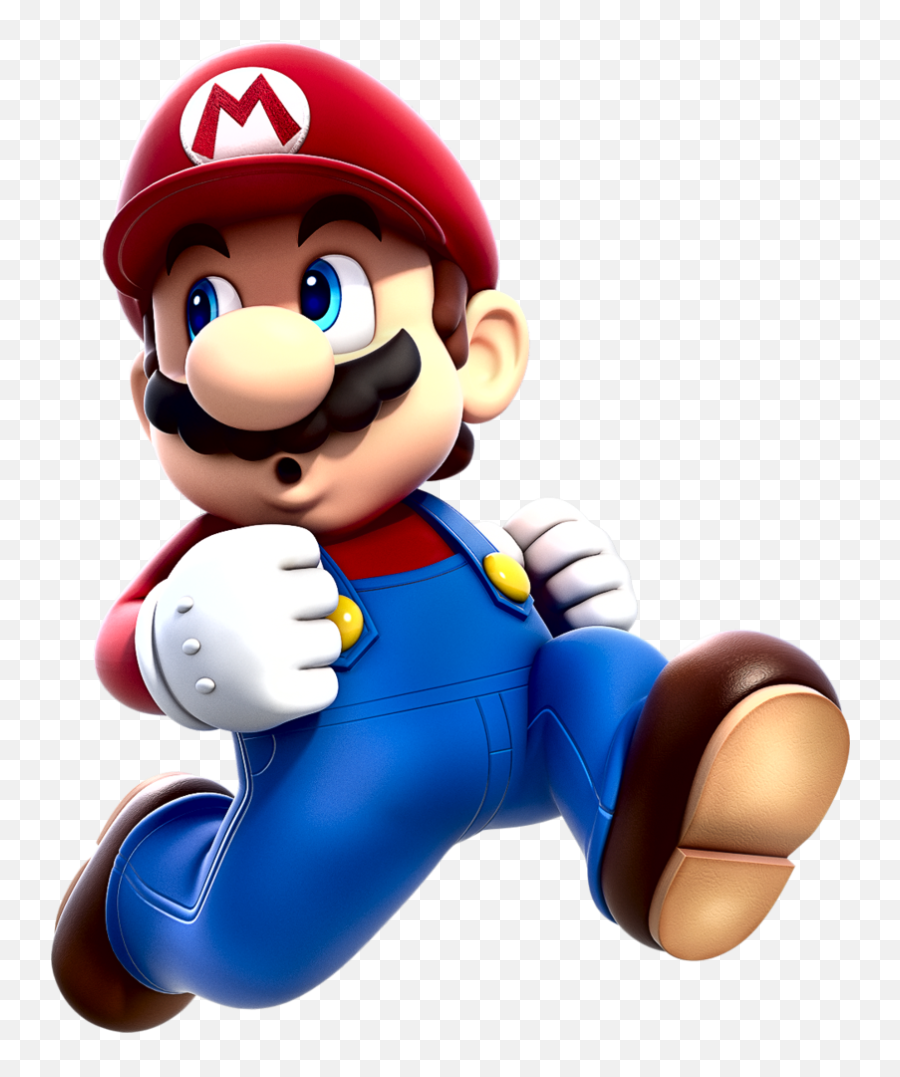Super Mario Run - Transparent Mario Running Emoji,Wii Emoji