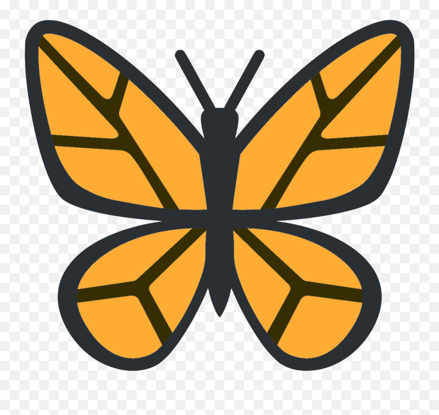 Butterfly Emoji Transparent Png,Butterfly Emoji