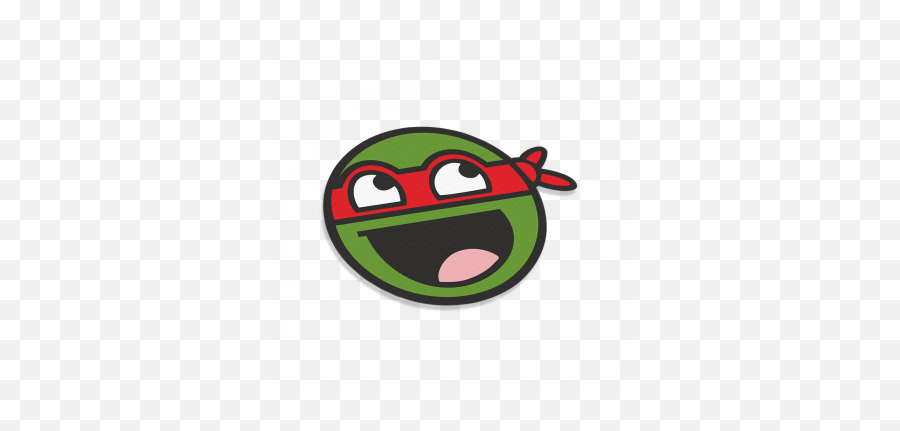 Turtle Ninja Face - Cartoon Emoji,Cookie Monster Emoji