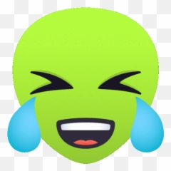 Laughing Alien Gif - Happy Emoji