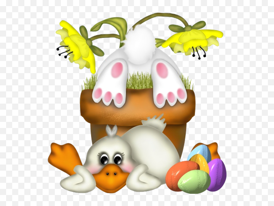 Images Are On A Transparent Background Baby Yellow Easter - Transparent Transparent Background Easter Clipart Emoji,Easter Emoji