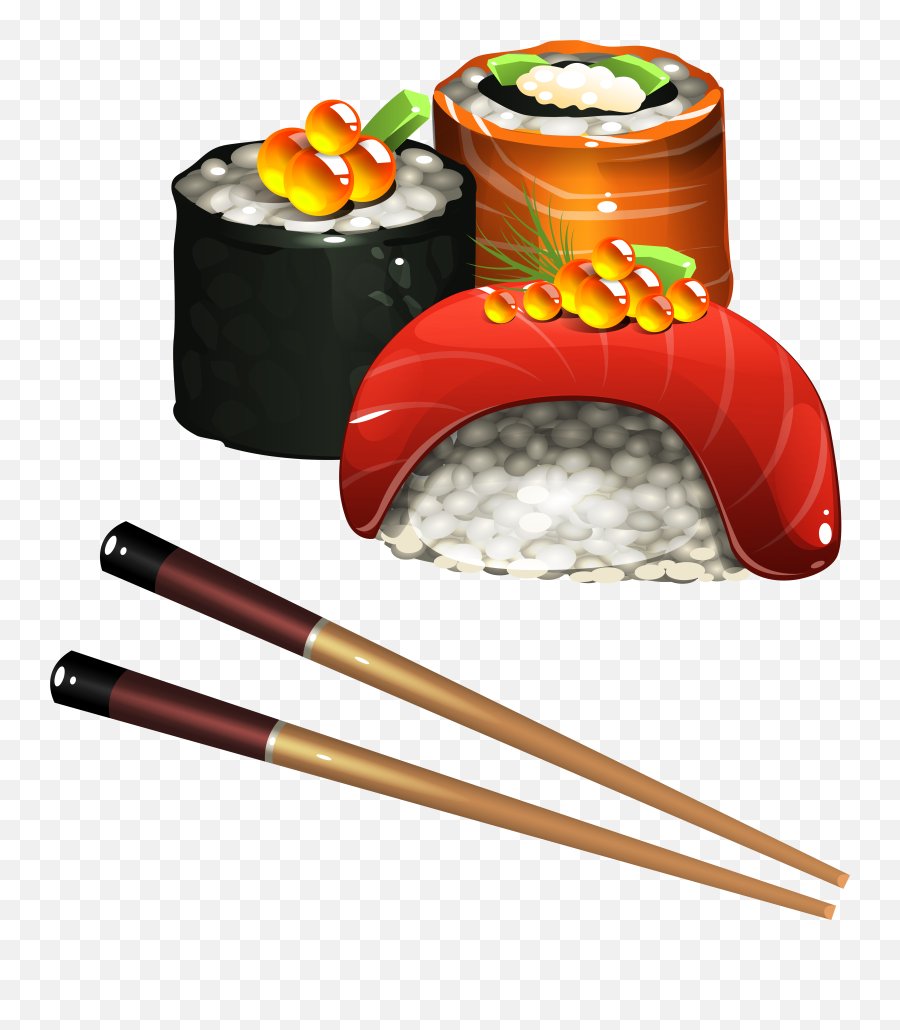 Sushi Clipart Png U0026 Free Sushi Clipartpng Transparent - Sushi Clipart Png Emoji,Sushi Emoji Png
