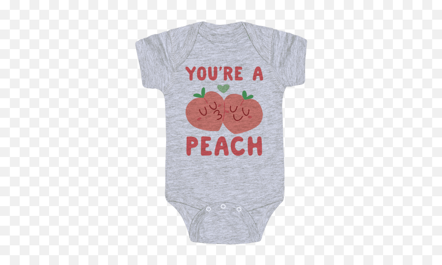 Youre A Peach - Dinosaur Christmas Baby Onesie Emoji,Peaches Emoji