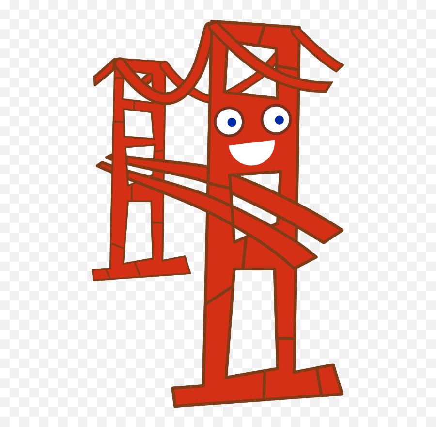 Library Of San Francisco Cable Car Png - Golden Gate Bridge Cute Emoji,Golden Gate Bridge Emoji