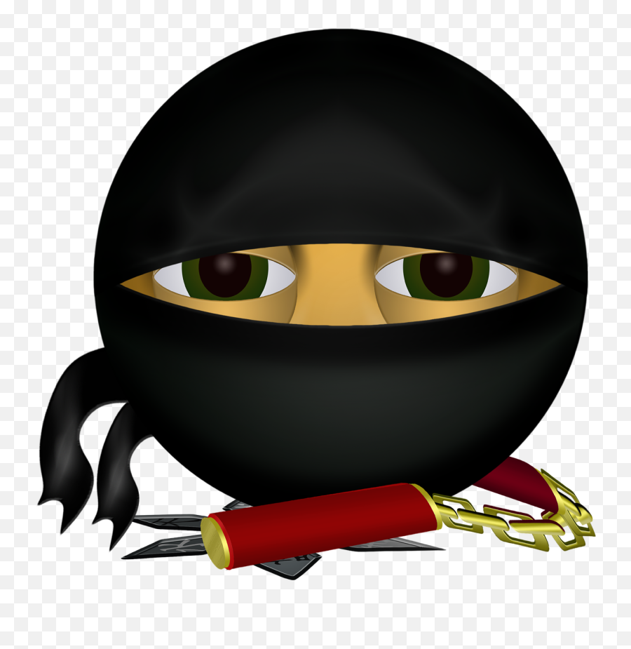 Graphic Ninja Smiley Emoticon Emoji - Ninja Emojis,Hand Emoji