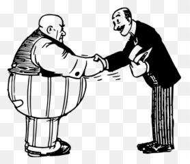 Men Shaking Hands - Illustration Emoji