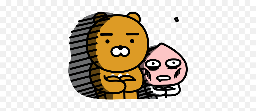 Top Ayy Lmao Excel Funny Stickers For - Kakao Friends Sick Gif Emoji,Lmao Emoticon