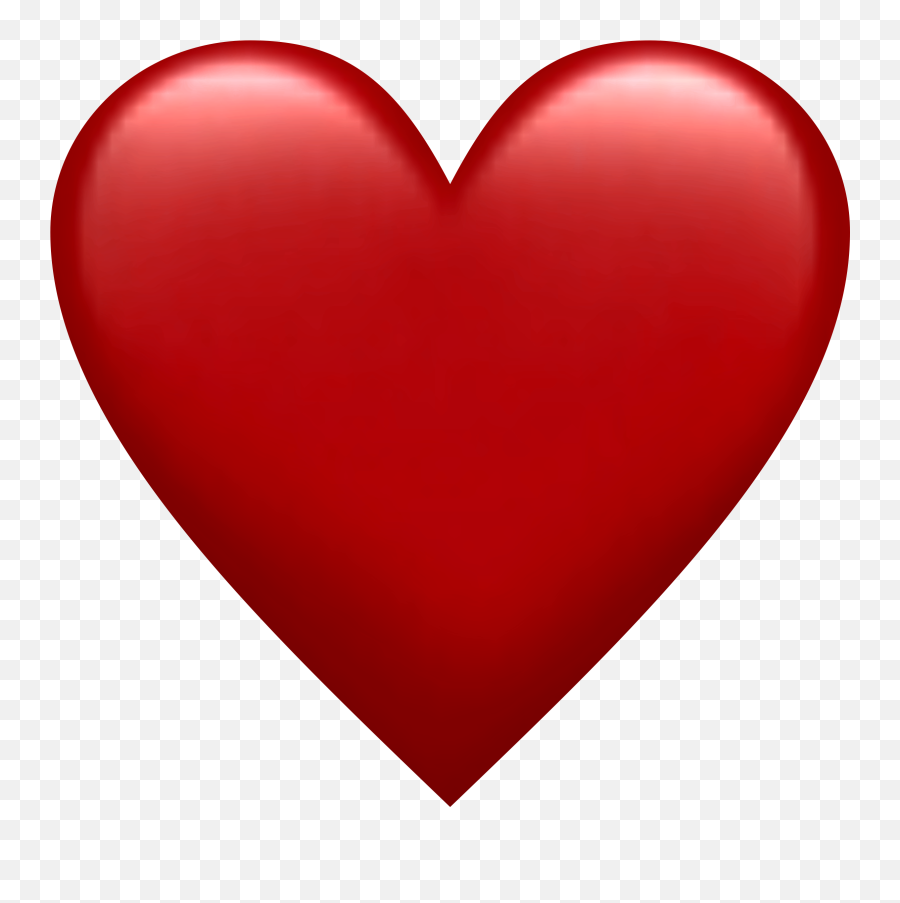Heart Emoji Love Pixle22 Red - Love Heart Clipart,Love Symbol Emoji