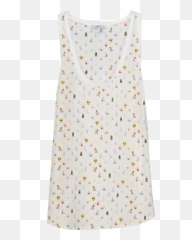 Joie Mini Bug Silk Tank - Pattern Emoji