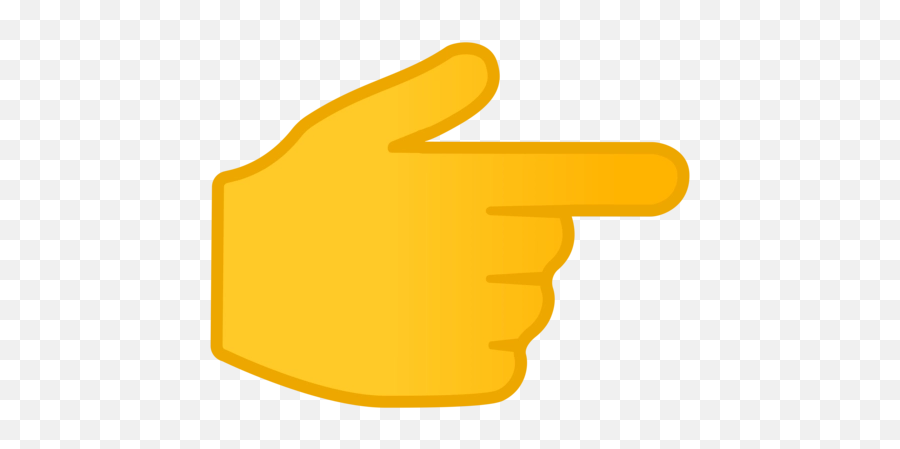 Emoticon Index Finger The Gesture Emoji - Right Pointing Finger,The Finger Emoticon
