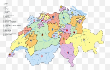 Kantone Der Schweiz - Swiss Cantons Emoji