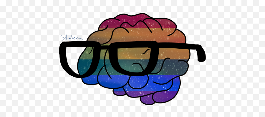 Rainbows And Feelings - Patton Sanders Sides Sticker Emoji,Rainbow Flag Crossed Out Emoji