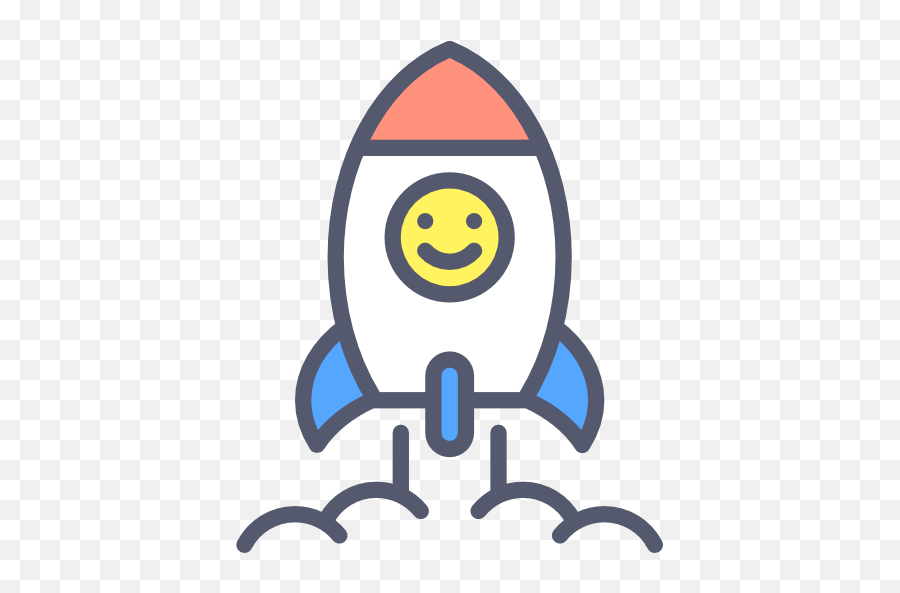 Rocket - Clip Art Emoji,Rocket Emoticon