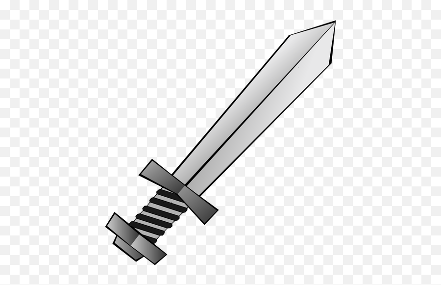 Gray Sword - Clip Art Of Sword Emoji,Samurai Sword Emoji