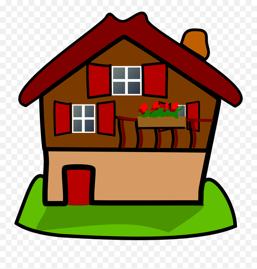 Farm House House Home Farm Free Vector Graphics - Home Clip Art Emoji,B Emoji Transparent Background
