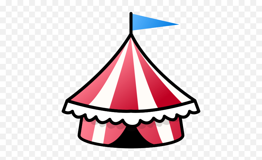 Circus Tent Emoji For Facebook Email Sms - Circus Emoji,Tent Emoji