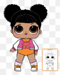 Lol Dolls Clipart At Getdrawings Com Free - Surprise Hoops Mvp Emoji