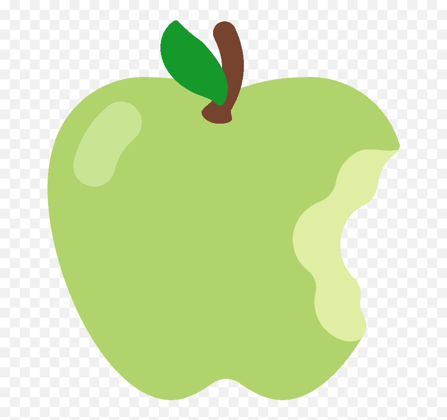 Green Apple Emoji Clipart - Emoji,Green Emojis