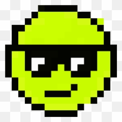 The Cool Emoji - Pixel Art