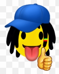 Freetoedit - Cartoon Smiling Rasta Man Emoji,Chef Hat Emoji