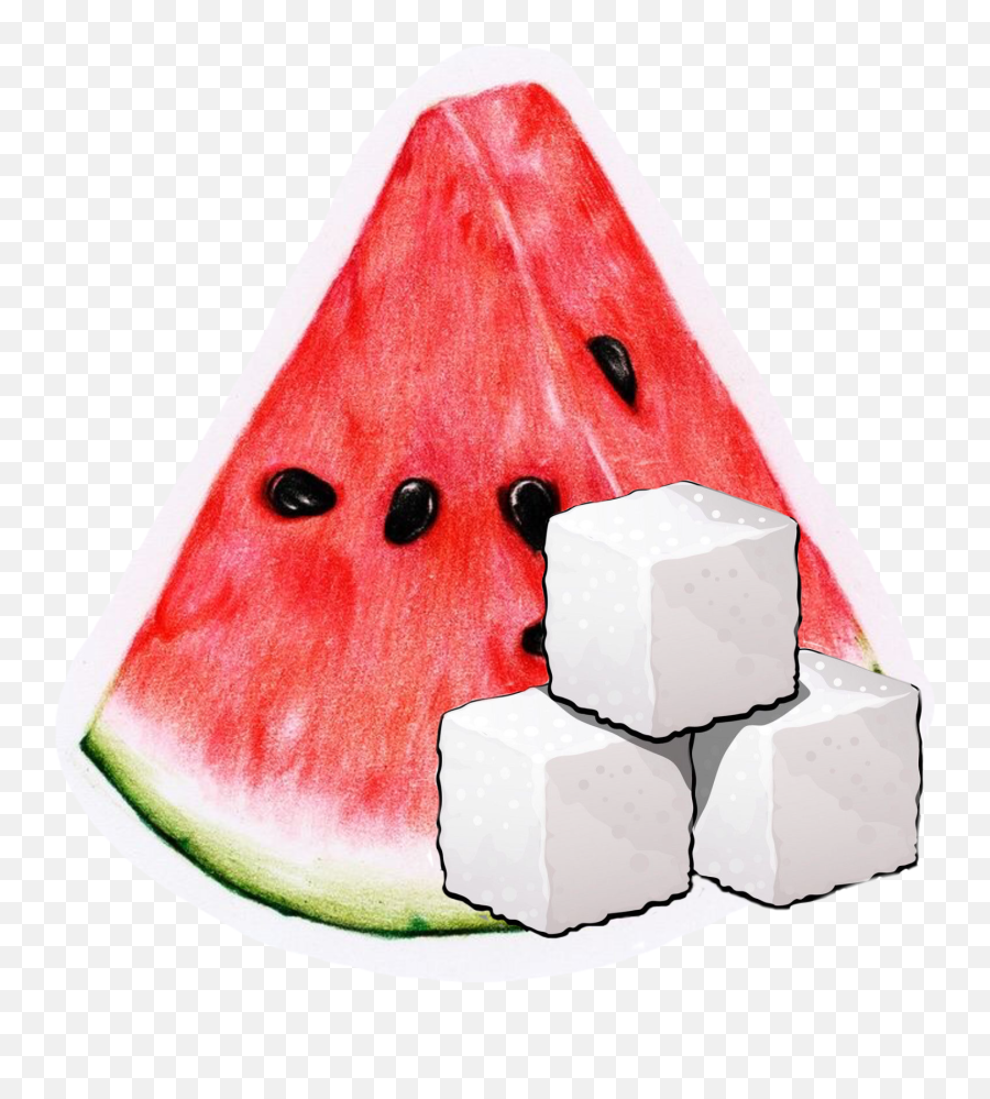 Watermelon Watermelonsugar Sticker - Superfood Emoji,Sugar Emoji