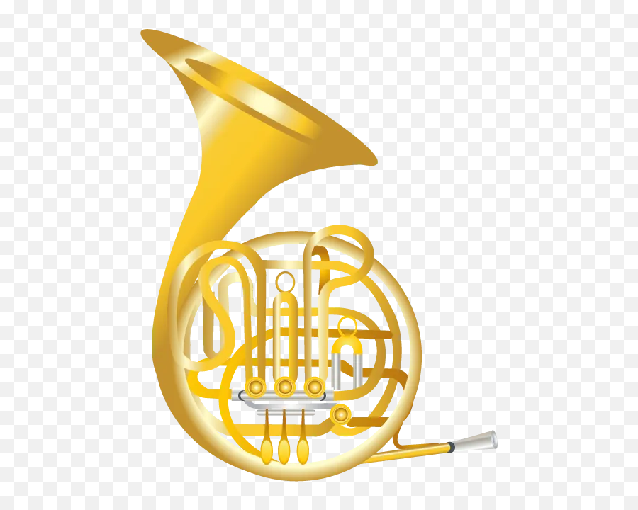5 Foreign Musical Instrument Emoji,French Horn Emoji