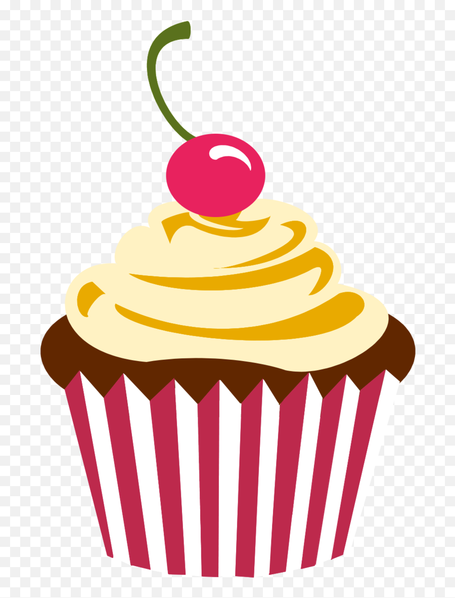 Cupcakes Clipart Cupcake Logo Cupcakes - Cupcake Logo In Transparent Background Emoji,Emoji Birthday Cupcakes