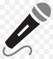 Microphone Emoji Transparent Png -