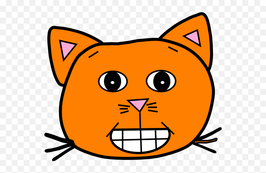 Ecstatic Face Clipart - Worried Cat Clipart Emoji,Ecstatic Emoji