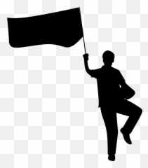 Free Swing Golf Vectors - Shadow Man With Flag Emoji