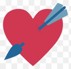 Emojione1 1f498 Emoji,Emoji Heart
