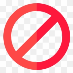 Free Png Images - No Entry Icon Emoji