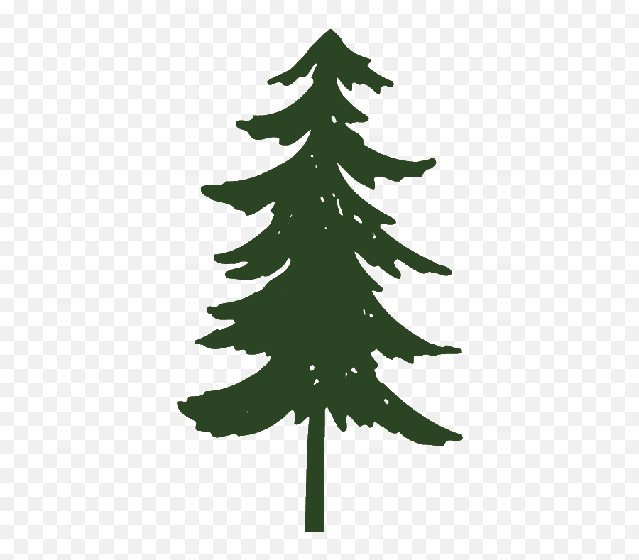 Clip Art Pine Trees Black And White Free Clipart Image - Pine Tree Clip Art Png Emoji,Pine Tree Emoji