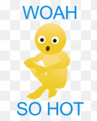 Nudemoji - Illustration,Woah Emoji