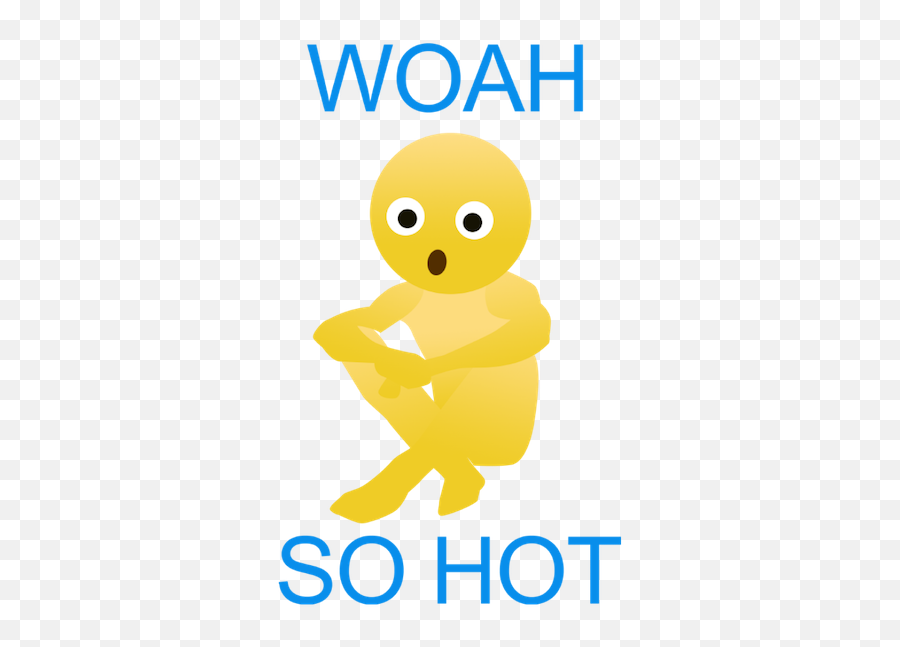 Nudemoji - Illustration,Woah Emoji