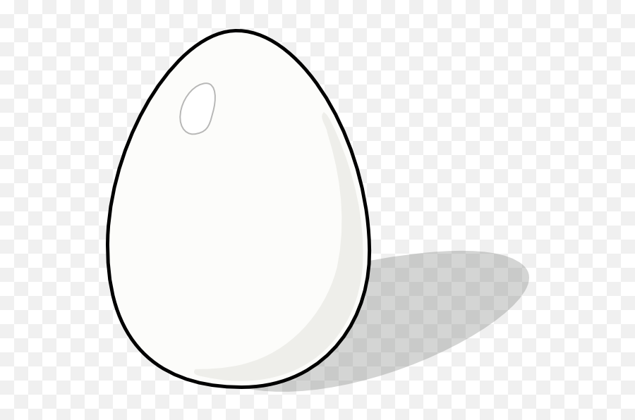 Collection Of Whites Clipart - White Egg Silhouette Emoji,Cracked Egg Emoji